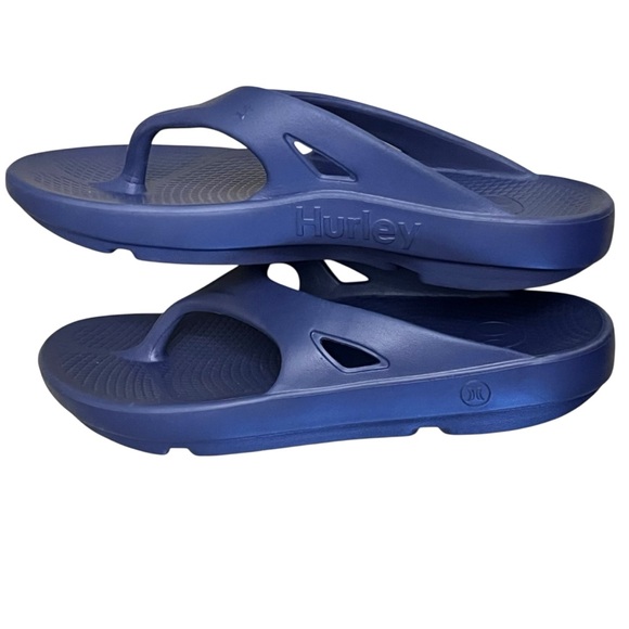 Hurley Men's Injection Flip-FlopBlue/Purple Sz 10 - Picture 3 of 9